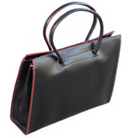 Zipper Top Tote Bag